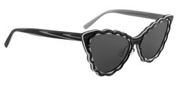 Xalvadora Cat eye Gray Sunglasses3