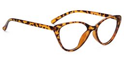Michaela Cat Eye Tortoise Glasses 3