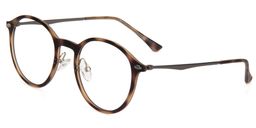 Dolores Round Tortoise Glasses4