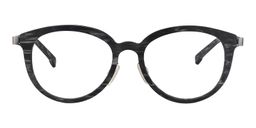 Talisa Round Black Pattern Glasses 0
