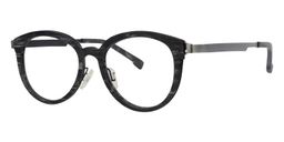 Talisa Round Black Pattern Glasses 2