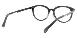 Talisa Round Black Pattern Glasses 5