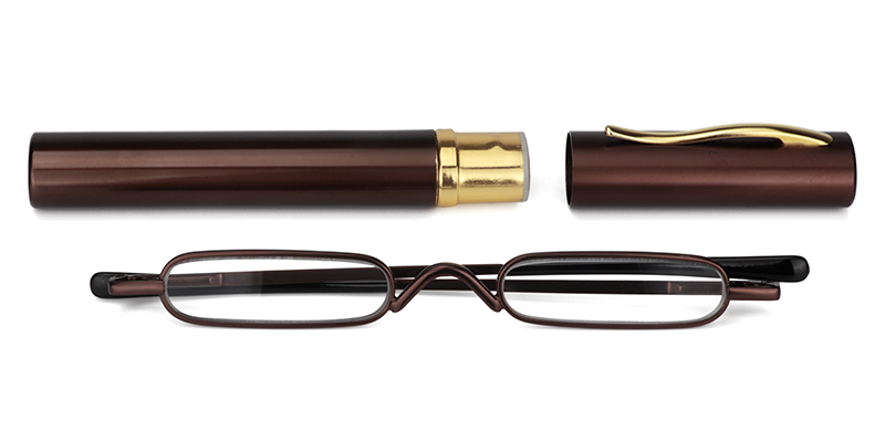 Oval Brown Reading Glasses | Zeelool Reading Glasses1