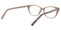 Luke Cateye Beige Glasses5