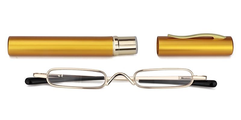 Oval Gold Reading Glasses | Zeelool Reading Glasses1