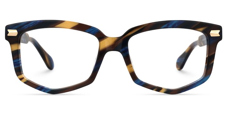 Geri Geometric Multicolor Glasses