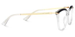 Bethea Cateye Clear Glasses2