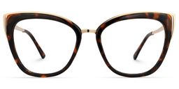 Ruiz Cateye Tortoise Glasses0