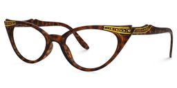 Saunders Cateye Tortoise Glasses1