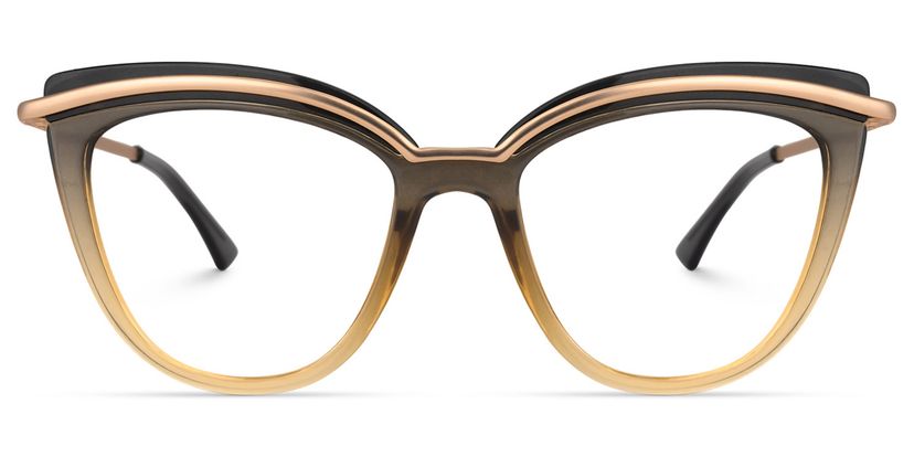 Wasiq Cateye Gray Glasses