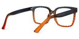 Dorvilus Square Orange Glasses3