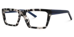 Dulaine Square Gray-Tortoise Glasses1