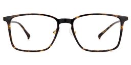Voncille Square Tortoise Glasses0