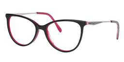 Josephine Oval Black Glasses2