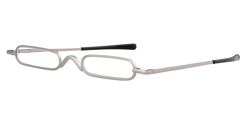 Oval Silver Reading Glasses | Zeelool Reading Glasses2