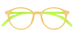 Latonia Round Yellow Glasses1