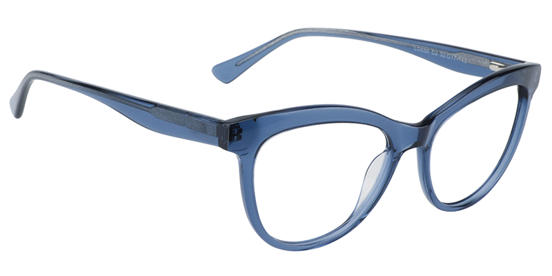 Cateye Blue Glasses | Zeelool Eyeglasses3