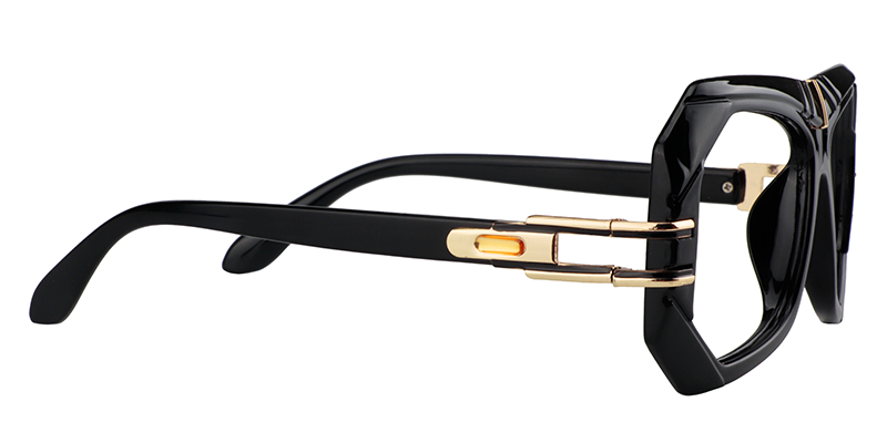 Rectangle Black Glasses4