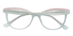 Katherine Cat Eye Blue Glasses4