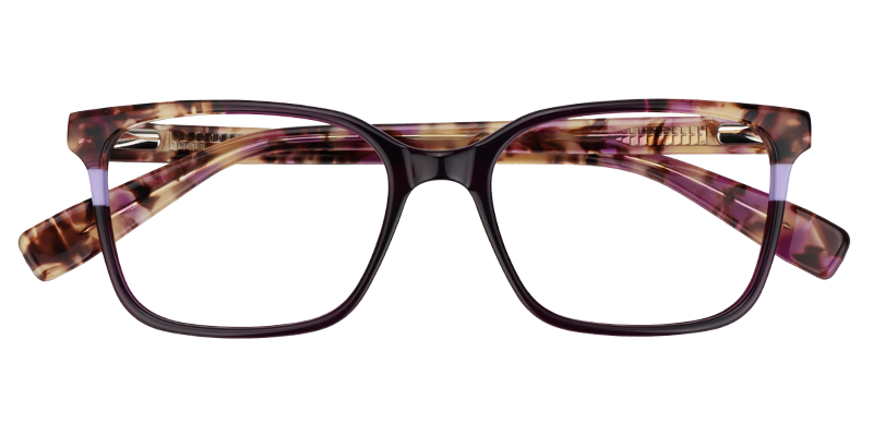 Rectangle Purple Glasses1