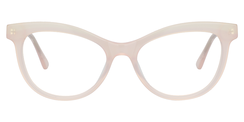 Cateye Pink Glasses | Zeelool Eyeglasses Online0