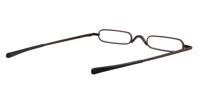 Oval Brown Reading Glasses | Zeelool Reading Glasses4