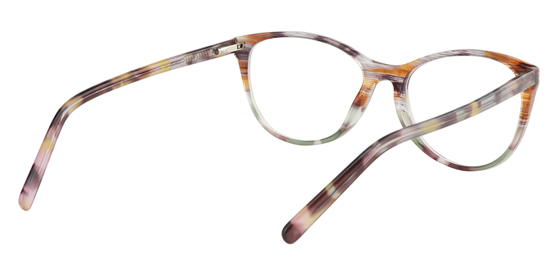Cateye Brown Glasses | Zeelool Eyeglasses5
