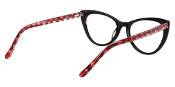 Jill Cateye Black Glasses5