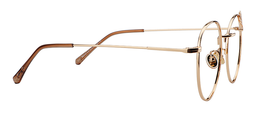 Hannah Round Gold Glasses5