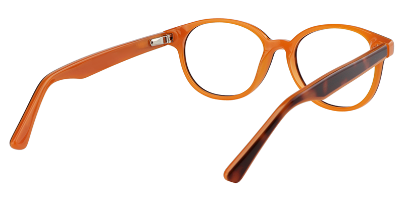 Oval Orange Glasses5