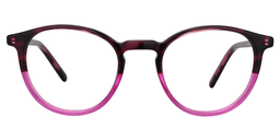 Joliet Round Bright Pink Glasses0