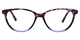 Alfven Oval Purple Glasses0