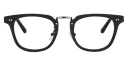 Orville Rectangle Black Glasses 0