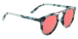 Dante Round Blue Floral Sunglasses4