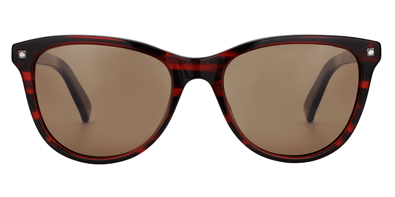 Butterfly Red Floral Sunglasses | Zeelool Sunglasses0