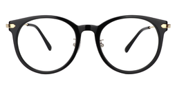 Ismael Round Black Glasses0