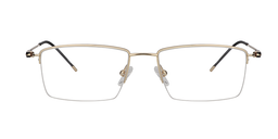 Baber Rectangle Gold Glasses0