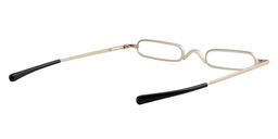 Karol Oval Gold Reading Glasses4