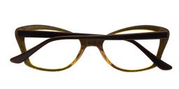 Brianna Cat Eye Brown Glasses4