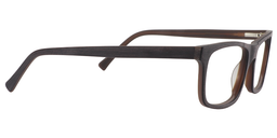 Absalom Rectangle Brown Glasses 4