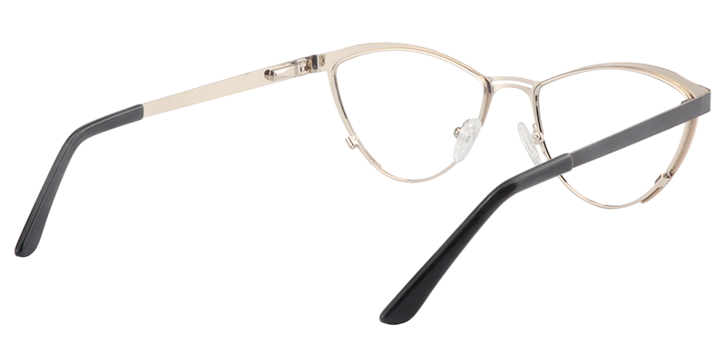 Browline Black Glasses | Zeelool Eyeglasses5