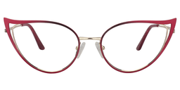Phoenix Cateye Red Glasses1