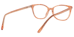Sandra Rectangle Living Coral Glasses5