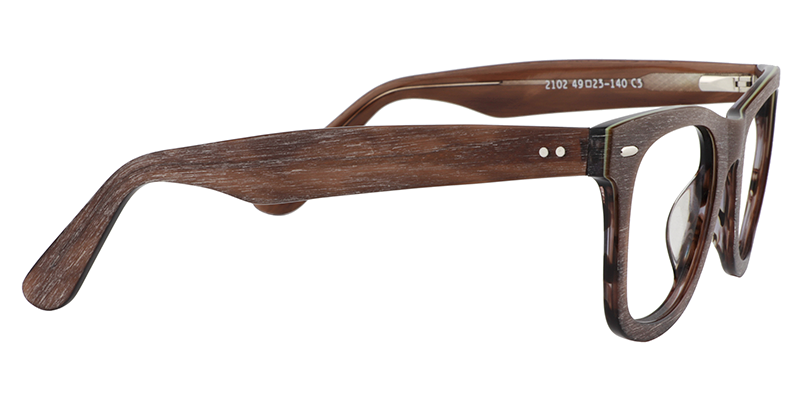 Rectangle Brown Glasses4