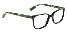 Joanna Rectangle Green Glasses3