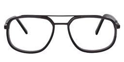 Ariel Aviator Black Glasses 0