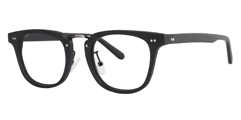 Rectangle Black Glasses | Zeelool Optical2