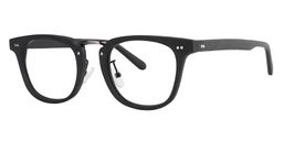 Orville Rectangle Black Glasses 2