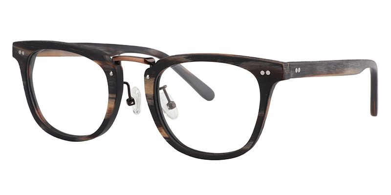 Rectangle Brown Glasses | Zeelool Optical2