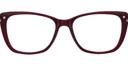 Geraldine Cat Eye Red Glasses2